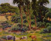 亨利 莫雷 : Peasant and Her Herd